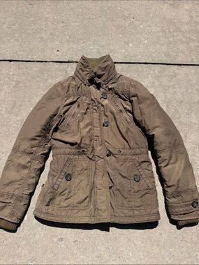 Vintage American Eagle Outfitters Olive Utility Jacket